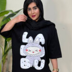 تیشرت باکسی لبوبو پک 8 عددی کد10101