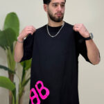 تیشرت بالنسیاگا صورتی پک4عددی کد20303