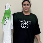تیشرت باکسی سفید مشکی گوچی پک3عددی کد10113