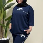 ست باکسی شلوار کالیفرنیا پک8عددی کد10406