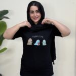 تیشرت قواره دار سه دایناسور پک8عددی کد10518