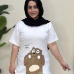 تیشرت قوار دار خرس تپلی پک8عددی کد10519