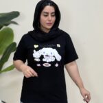 تیشرت قواره دار ببعی پک8عددی کد10523