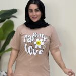 تیشرت قواره دار بابونه پک8عددی کد10526