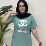 تیشرت قواره دار چنل پک8عددی کد10517