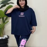 ست باکسی شلوار جیوانچی پک8عددی کد10413