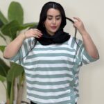 تیشرت راه راه پاکتی پک8عددی کد41254