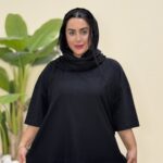 تیشرت باکسی میکس مشکی پک۳عددی کد۱۰۱۹۴