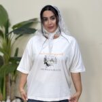 تیشرت باکسی میز صندلی کد11045