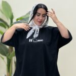 تیشرت باکسی مشکی هوم پک۳عددی کد101142