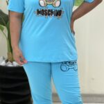 تیشرت شلوارک خرسی پک۸عددی کد10450