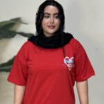 تیشرت باکسی قلب نوشته پک8عددی کد101118