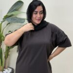 باکسی آستین نوار کشبافت پک۷عددی کد41223