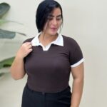 پولوشرت یقه سفید پک۶عددی کد41383