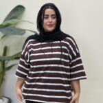 تیشرت باکسی راه راه پک۶عددی کد101238